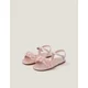Monsoon Children Sandale za devojčice Pearly Pom Flower, Roze