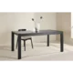 Venture Design Jedilna miza s drsnikom 250x95x75 cm črna
