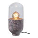 Stona lampa ASEL 1xE27/25W/230V mramorna siva/smeđa