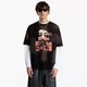 Majice MISBHV 7:30 Pm Lakefront Spot Wash Black T-Shirt UNISEX Washed Black L
