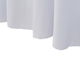 vidaXL Raztegljiva pregrinjala za mizo 2 kosa 183x76x74 cm bela