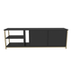 Hanah Home HANAH HOME Primrose - Anthracite, Gold TV omarica, (20867246)