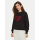 Karl Lagerfeld Majica HEARTS  krvavo rdeča / črna