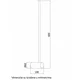 VESTA 361 ZIDNA LAMPA 7W 3000K CRNA