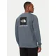 The North Face Majica z dolgimi rokavi Evolution Box Nse NF0A8B68 Siva Regular Fit