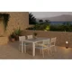 Venture Design Jedilna miza in komplet stolov, miza Break s 4 stoli, 75x150x90 cm, siva