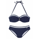LASCANA Bikini Wire-Band-Bik LC Yacht, modra