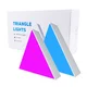 LED BL-11 Panelne lampe, Trouglaste, Mobilna aplikacija, 6 komada, Bele