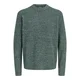 JACK & JONES Pulover JORFREDERIKSBERG OLLIE temno zelena