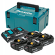 Makita set 198091-4 - 4x BL1860B + DC18RD + Makpac 3 - U DOLASKU -