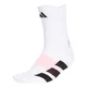 ADIDAS PERFORMANCE Športne nogavice Adizero roza / črna / bela