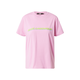 Karl Lagerfeld Majica, roza / kivi zelena / svijetloplava