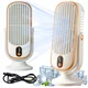 shumee Namizni ventilator, stoječi ventilator s 5 hitrostmi, zmogljiv 4000 mAh USB