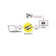 ROLINE Thunderbolt 4 Cable 40Gbit/s 100W C-C M/M passive crna 0.80 m