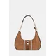Torbica iz semiša Guess ERENIA rjava barva, HWSB78 38180