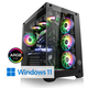CSL Computer CSL Gaming PC M11820H, AMD Ryzen 7 7800X3D, (8x 4200 MHz), GeForce RTX 5070 Ti, 32 GB DDR5-RAM, SSD 2 TB, Windows 11 Home, (5000089861)