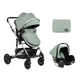 KikkaBoo Kolica Amaia Mint premium set 2in1 sa autosedištem I-Size (KKB11246 SET)