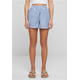 Womens striped shorts white/blue