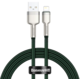 USB cable for Lightning Baseus Cafule, 2.4A, 1m (green)