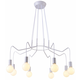 Basso Viseća Lampa 8X40W E27 White Mat