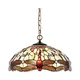 Prezent 1708 - Luster na lancu TIFFANY 2xE27/60W/230V