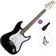 Pasadena ST-11 HSS Basic SET Black Električna kitara
