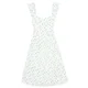 Cropp - Midi haljina s dezenom - white