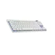 Tipkovnica LOGITECH G Pro X TKL LIGHTSPEED, mehanička, brezžična, RGB, bela