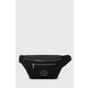 Kožna torbica oko struka Karl Lagerfeld boja: crna