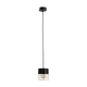 Luster na sajli ROY 1xE27/60W/230V crna