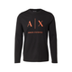 ARMANI EXCHANGE Majica svetlo rdeča/črna