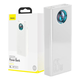 BASEUS Powerbank Amblight 30000mAh, 4xUSB, USB-C, 65W (bela)