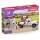Schleich: Horse Club – Mobilni veterinar z prikolico igralni set (42704)