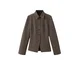 MANGO Blazer SQUARE rjava/črna