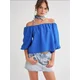 MixRay Bluza kobalt modra