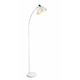 Podna lampa bela, 1x E27