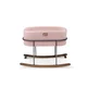 Hanah Home Kolevka Hier Metal, 90x70x58 cm, Roze-crna