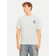 JACK & JONES Majica JJCHARGE modra/bela