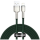 USB cable for Lightning Baseus Cafule, 2.4A, 2m (green)