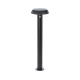 Brilliant - LED solarna lampa sa senzorom ALVERO LED/4W/3,7V 70 cm IP44 crna