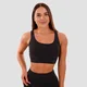 GymBeam Športni nedrček Cut-Out Black S