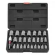 VEVOR Komplet izvijačev za vijake 27 kosov 232x152x52 mm črn
