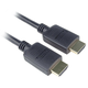 PremiumCord HDMI 2.0b visoke hitrosti + Ethernet kabel/ pozlačeni priključki/ 7,5 m/ črn