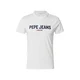 Pepe Jeans Majica marine/temno rdeča/bela