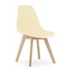 BE KITO stol - kremne barve x 1