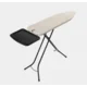 Daska za peglanje 124x38cm siva-crna Brabantia
