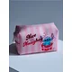Sinsay - Kozmetička torba sa printom Stitch - pastelno roze