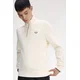 FRED PERRY HALF ZIP DUKS ECRUT