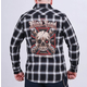 Moška srajca BLACK HEART - WRENCH HEAD - ČRNA - 12828