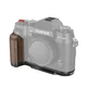 SmallRig L-Shape Mount Plate with Handle for FUJIFILM X-T50 (Wooden/Black) 4784C